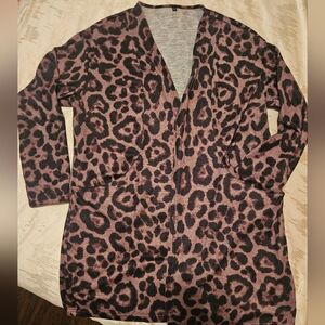 Leopard Cardigan